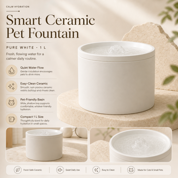 Smart Ceramic Fountain