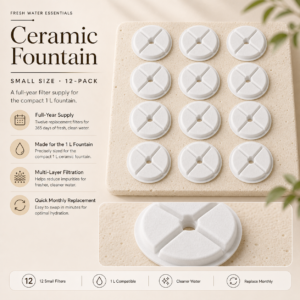 Small Replacement Filters · 12 Pack
