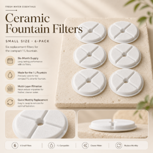 Large 1.5 L Replacement Filters · 6 Pack