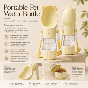 Water 240 ml + Food 180 g · Milk Yellow
